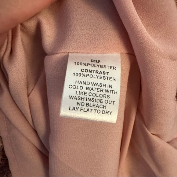 Gibsonlook | Dusty Rose & Mauve Long Sleeve Maxi Tiered Dress Size XXS - Picture 10 of 11